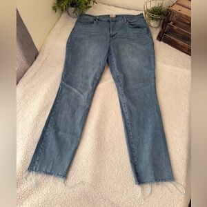 Oliver Logan Jeans raw hem size 35